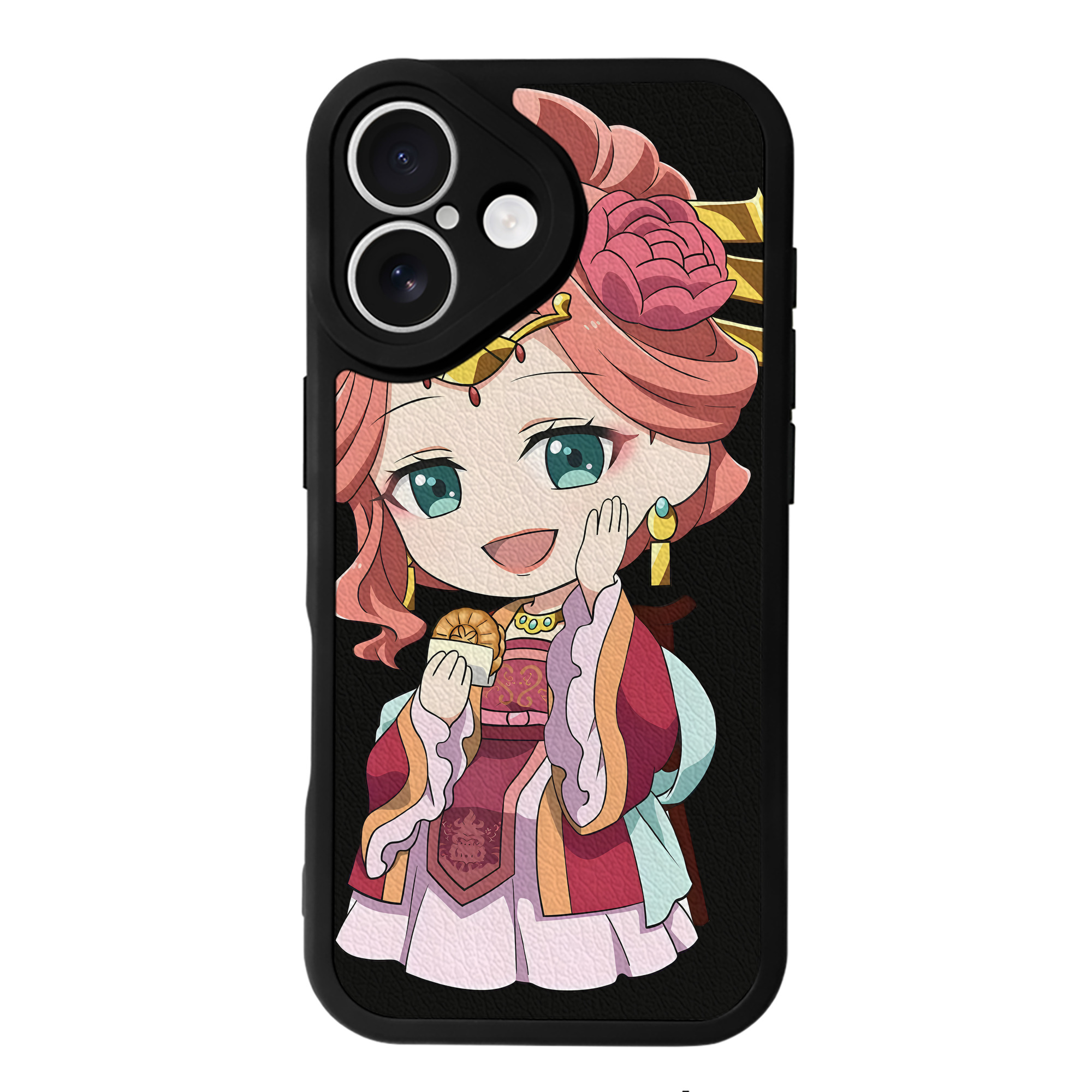 （画像用） 薬屋のひとりごと The Apothecary Diaries 【iPhone 16シリーズ対応】シリコンスマホケース（レザー調） 材質：シリコン